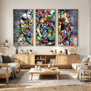 Abstract Graffiti Collage Street Art Wall Art Canvas Print by MyGreatCanvas | Canvas Wall Art Prints | Photo Prints & Wall Decor