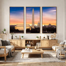 Washington DC Skyline Wall Art Canvas Print – Lincoln by MyGreatCanvas | Canvas Wall Art Prints | Photo Prints & Wall Decor