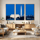 Washington DC Skyline Wall Art Canvas Print – Lincoln by MyGreatCanvas | Canvas Wall Art Prints | Photo Prints & Wall Decor