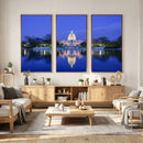 Washington White House Skyline Wall Art Canvas Print – by MyGreatCanvas | Canvas Wall Art Prints | Photo Prints & Wall Decor