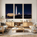 Washington White House Skyline Wall Art Canvas Print – by MyGreatCanvas | Canvas Wall Art Prints | Photo Prints & Wall Decor