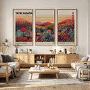 Yayoi Kusama Colorful Landscape Wall Art Canvas Print – by MyGreatCanvas | Canvas Wall Art Prints | Photo Prints & Wall Decor