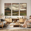 Gustav Macoun Heathland Canvas Print, Czech Landscape Oil by MyGreatCanvas | Canvas Wall Art Prints | Photo Prints & Wall Decor