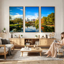 Charlotte Skyline Canvas Wall Art Print – North Carolina Cityscape Photography Print by MyGreatCanvas | Canvas Wall Art Prints | Photo Prints & Wall Decor