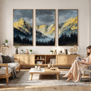 Abstract Mountain Wall Art Canvas Print Modern Landscape Painting Print by MyGreatCanvas | Canvas Wall Art Prints | Photo Prints & Wall Decor