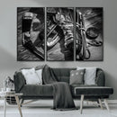Old Pair of Mens Skates Wall Art Canvas, Men Skates Wall Art by MyGreatCanvas | Canvas Wall Art Prints | Photo Prints & Wall Decor