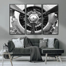 Vintage Airplane Wall Art Canvas Print by MyGreatCanvas | Canvas Wall Art Prints | Photo Prints & Wall Decor