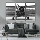 Wall Art Old War Plane Canvas Print by MyGreatCanvas | Canvas Wall Art Prints | Photo Prints & Wall Decor