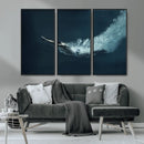 Swimmer Wall Art Canvas Print