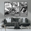 American Football Player Wall Art Canvas Print by MyGreatCanvas | Canvas Wall Art Prints | Photo Prints & Wall Decor