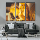 Gold Buddha Statue Hands Wall Art Canvas Print by MyGreatCanvas | Canvas Wall Art Prints | Photo Prints & Wall Decor