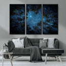 Forest and Stars Wall Art Canvas Print by MyGreatCanvas | Canvas Wall Art Prints | Photo Prints & Wall Decor