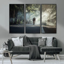 Cycling Road Bike in the Morning, Cycling Road Bike Canvas by MyGreatCanvas | Canvas Wall Art Prints | Photo Prints & Wall Decor