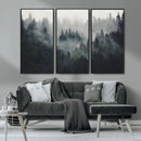 Nature Wall Decor - Serene Triptych Nature Print – Woodland by MyGreatCanvas | Canvas Wall Art Prints | Photo Prints & Wall Decor