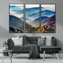 Mountains Forest Autumn Wall Art Canvas Print by MyGreatCanvas | Canvas Wall Art Prints | Photo Prints & Wall Decor