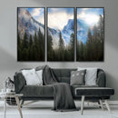 Half Dome Yosemite Calinia Wall Art Canvas Print El Capitan by MyGreatCanvas | Canvas Wall Art Prints | Photo Prints & Wall Decor