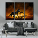 Horse Wall Art Canvas Print, Multi Panel Animal Canvas Print