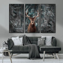 Wall Art Deer Art Animal Canvas, Framed Wall Art Deer Canvas by MyGreatCanvas | Canvas Wall Art Prints | Photo Prints & Wall Decor