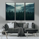 Captivating Misty Forest Wall Art Premium Canvas Print, by MyGreatCanvas | Canvas Wall Art Prints | Photo Prints & Wall Decor
