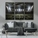 American Football Stadium Wall Art Canvas Print, Stadium by MyGreatCanvas | Canvas Wall Art Prints | Photo Prints & Wall Decor