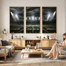 American Football Stadium Wall Art Canvas Print, Stadium