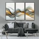 Abstract Wave Canvas Wall Art – Fluid Contemporary Elegance by MyGreatCanvas | Canvas Wall Art Prints | Photo Prints & Wall Decor