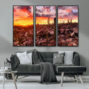 Arizona Desert Print, Western Cowboy Wall Art Print by MyGreatCanvas | Canvas Wall Art Prints | Photo Prints & Wall Decor