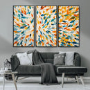 Colorful Fish Wall Art Print – Abstract Ocean-Inspired Wall