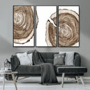 Wood Tree Ring Wall Art Canvas Prints, Tree Rings –