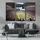 Dallas Cowboys Football Team Print - Arlington AT&T Stadium by MyGreatCanvas | Canvas Wall Art Prints | Photo Prints & Wall Decor