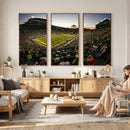 Oregon Stadium Canvas Wall Art - Captivating Game Day Scene
