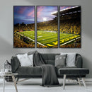 University of Oregon Ducks Football Team Print - Eugene