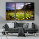 University of Oregon Ducks Football Team Print - Eugene
