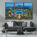 Los Angeles Dodgers Wall Art Canvas, Dodger Stadium Wall Art