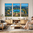 Los Angeles Dodgers Wall Art Canvas, Dodger Stadium Wall Art