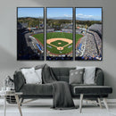 Los Angeles Dodgers Dodger Stadium Wall Art Canvas Print -