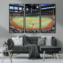 Texas Rangers Baseball Team Print - Arlington Globe Life