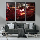 Houston Rockets Basketball Team Print Canvas- Houston Toyota