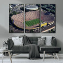 Michigan Wolverines Football Team Print - Ann Arbor Michigan