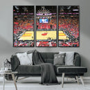 Miami Heat Basketball Team Print Wall Art- Kaseya Center by MyGreatCanvas | Canvas Wall Art Prints | Photo Prints & Wall Decor
