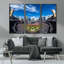 San Diego Padres Baseball Team Print - Petco Park Stadium by MyGreatCanvas | Canvas Wall Art Prints | Photo Prints & Wall Decor