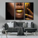 African American Art Black Woman Canvas Print, African Wall