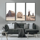 Farm Prints Set, Set of 3 Farmhouse Wall Art, Country House by MyGreatCanvas | Canvas Wall Art Prints | Photo Prints & Wall Decor
