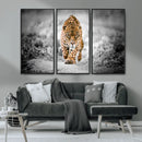 Jaguar Wall Art Canvas Print - Majestic Big Cat in Focused by MyGreatCanvas | Canvas Wall Art Prints | Photo Prints & Wall Decor