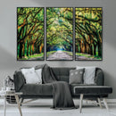 Serene Tree Tunnel Wall Art Canvas Print – Pathway Under by MyGreatCanvas | Canvas Wall Art Prints | Photo Prints & Wall Decor