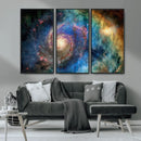 Spiral Galaxy Wall Art Canvas Print