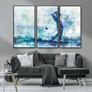 Golf Swing Wall Art Canvas Print - Sports-Inspired by MyGreatCanvas | Canvas Wall Art Prints | Photo Prints & Wall Decor