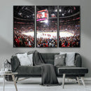 Amerant Bank Arena Wall Art Canvas Print - Basketball Arena by MyGreatCanvas | Canvas Wall Art Prints | Photo Prints & Wall Decor
