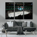 American Airlines Center Dallas Stars Wall Art Canvas Print