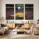 Celtics Game Versus The Timberwolves | Baseball Stadium Wall